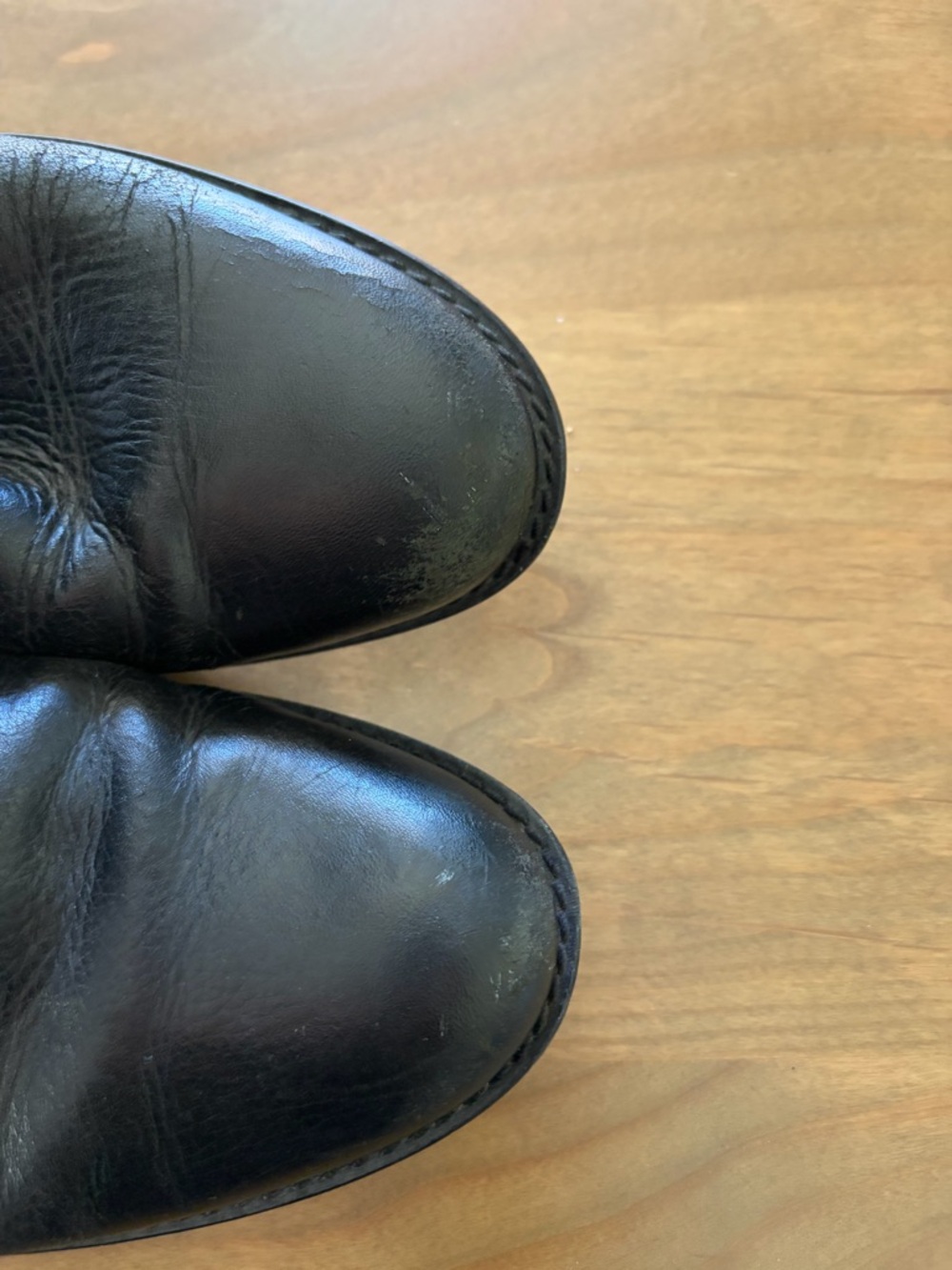 Women’s Blackstone Goodyear Welt Black Leather Boots Size 10M - Picture 9 of 9